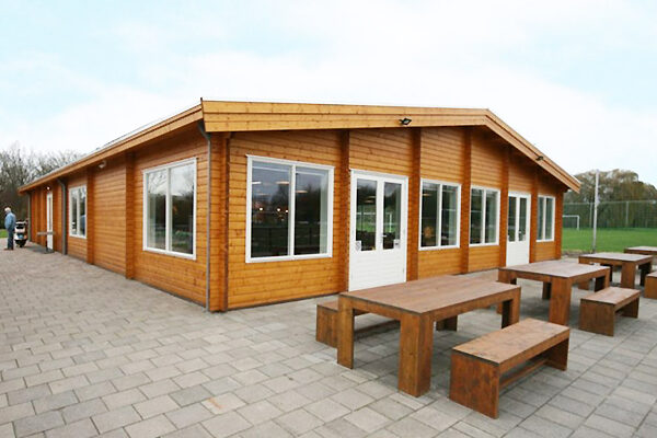 Kleijn Houtbouw - Clubgebouwen - Houten Clubgebouw Vlotbrug 300 m2