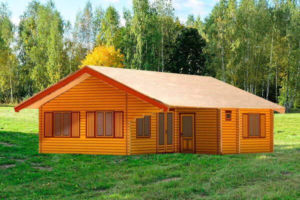 Kleijn Houtbouw - Vakantieowning Camping Villa 70 m2